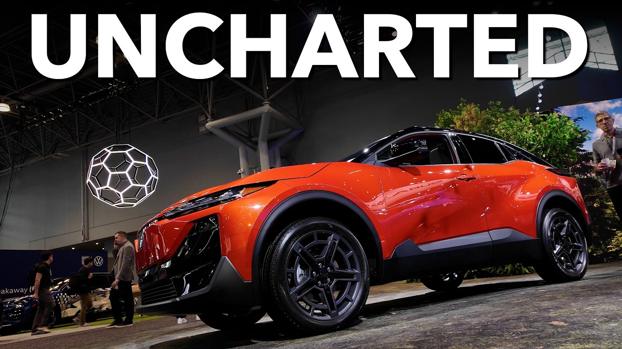 Subaru Uncharted &mdash; полностью электрический компактный внедорожник 2026 года | Автосалон в Нью-Йор...