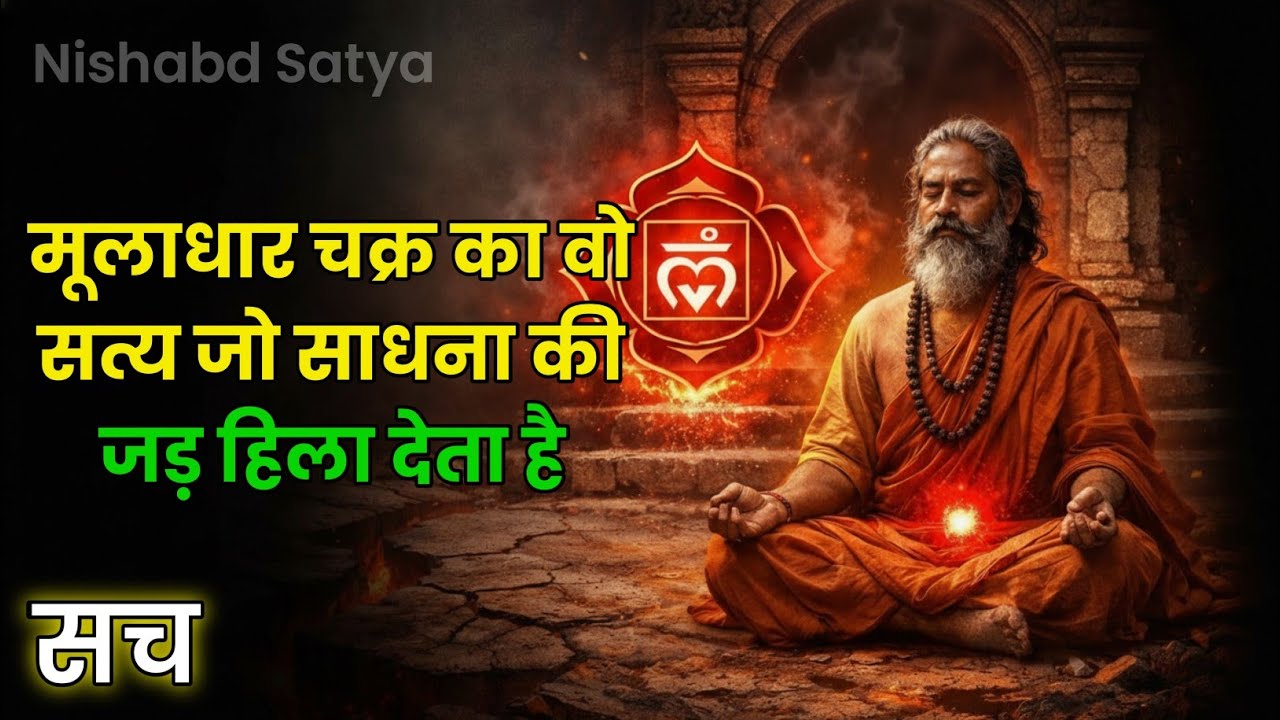 मूलाधार चक्र का सच | Muladhara Chakra Secret | muladhara chakra truth | nishabd Satya 