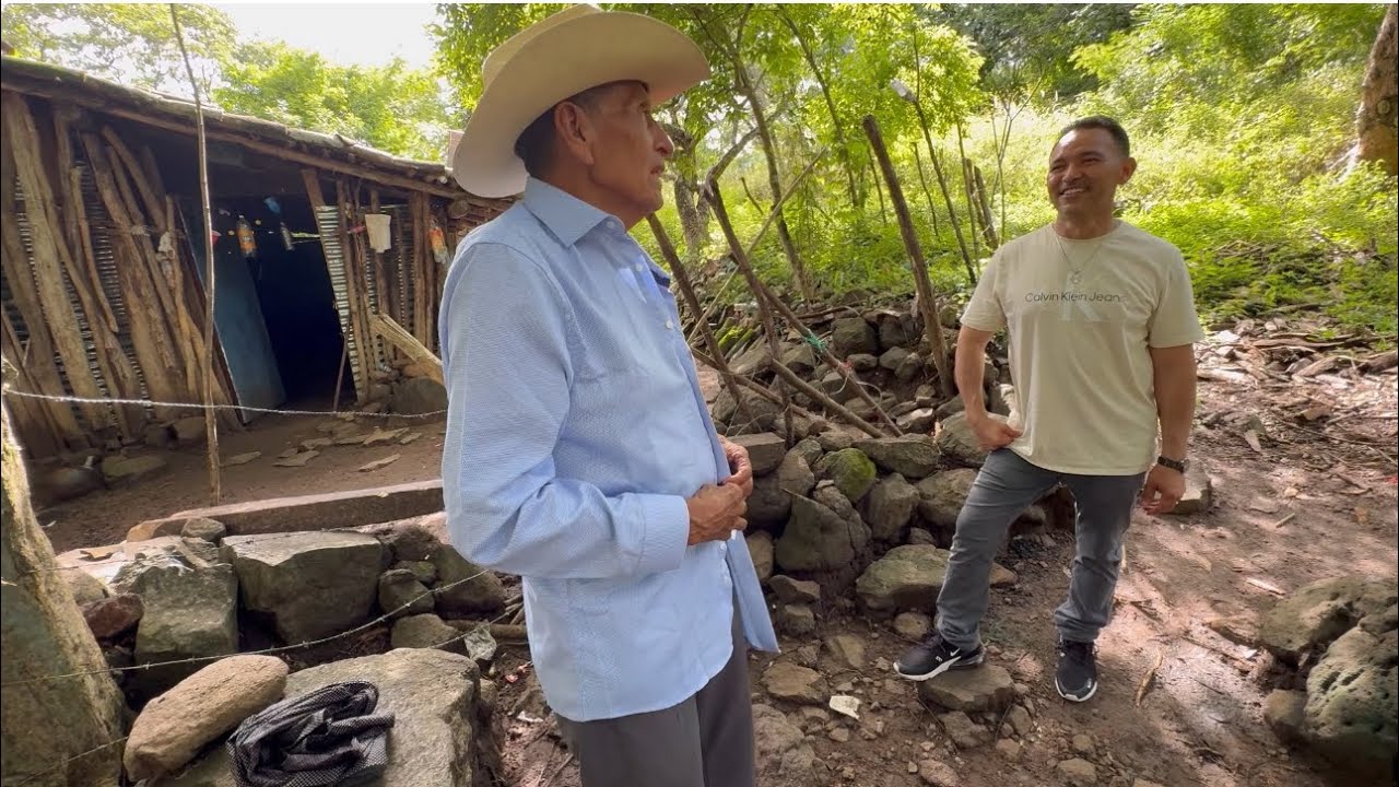 Su deseo era conocer en persona a don santos