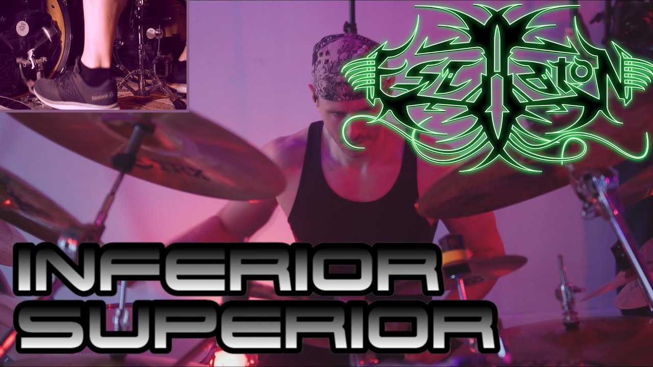 Eschaton - Inferior Superior Drum Play through - Darren Cesca