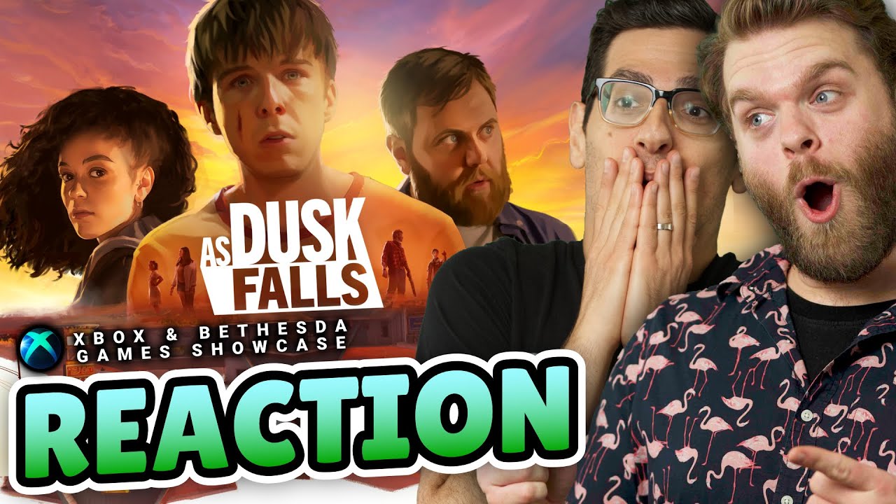 This Game Is Incredible Looking! | As Dusk Falls Reveal Trailer Reaction
