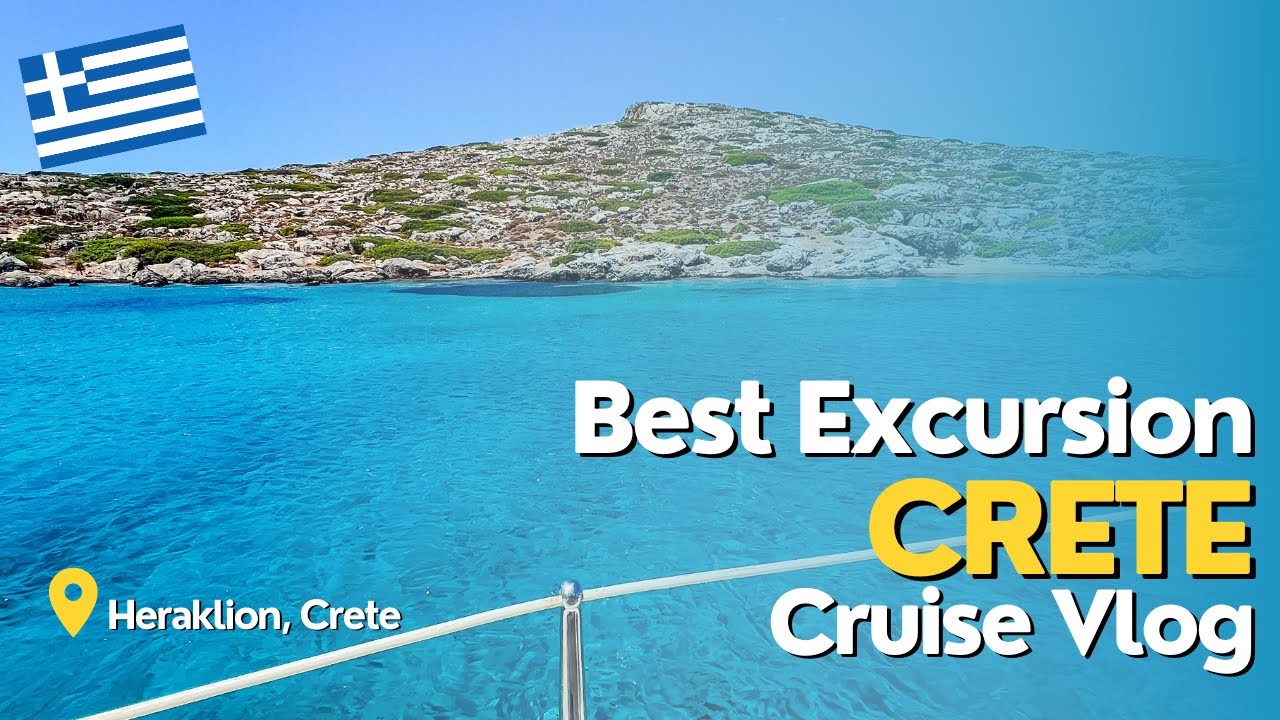 Best Excursion in Herkalion, Crete | Cruise | Dia Island | Enchanted Princess | Crete Travel Guide