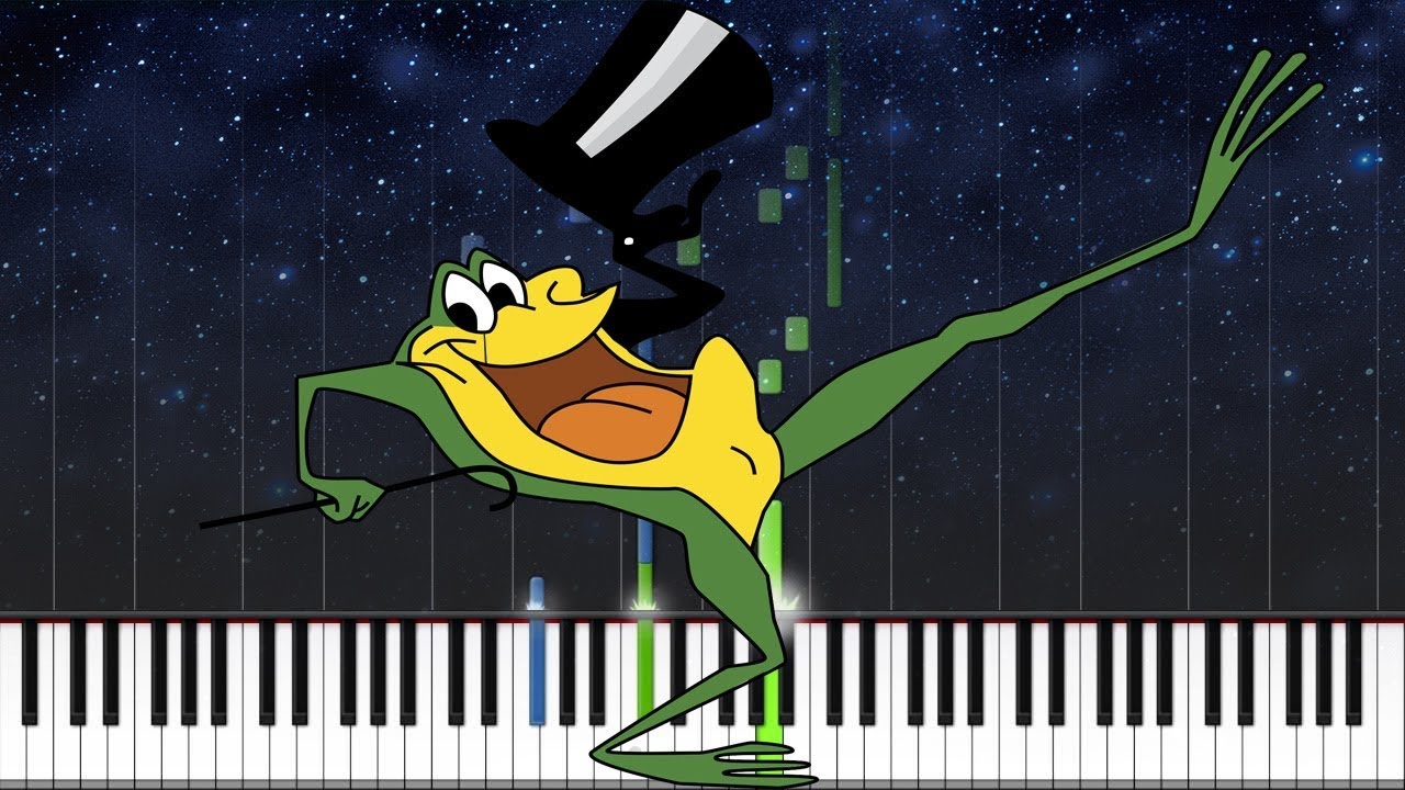 Michigan J  Frog - Hello My Baby - EASY PIANO TUTORIAL