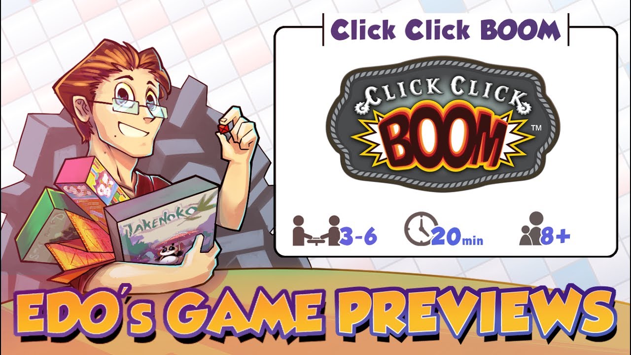 Edo's Click Click Boom Review (KS Preview)