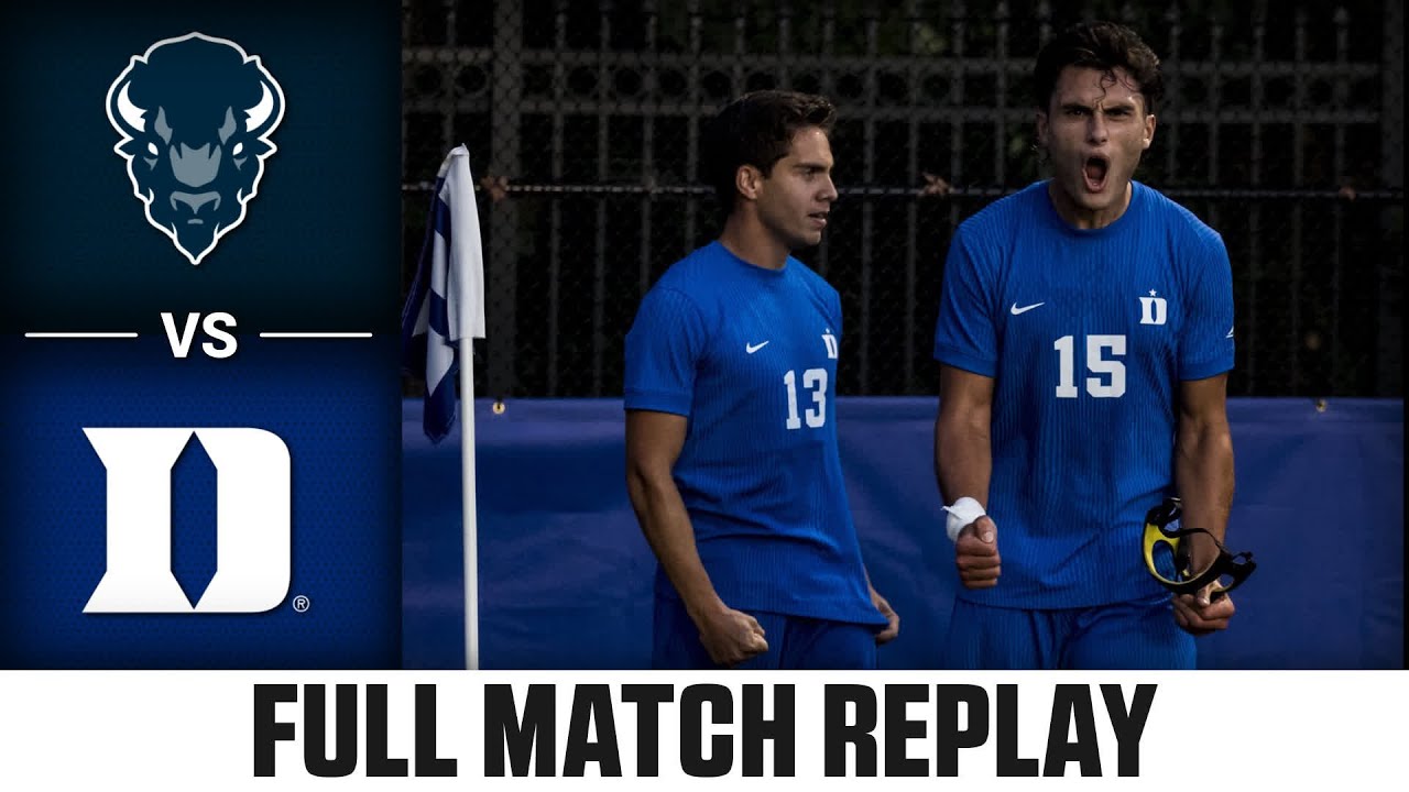 Howard vs. Duke Full Match Replay | 2025 ACC Men's Soccer
