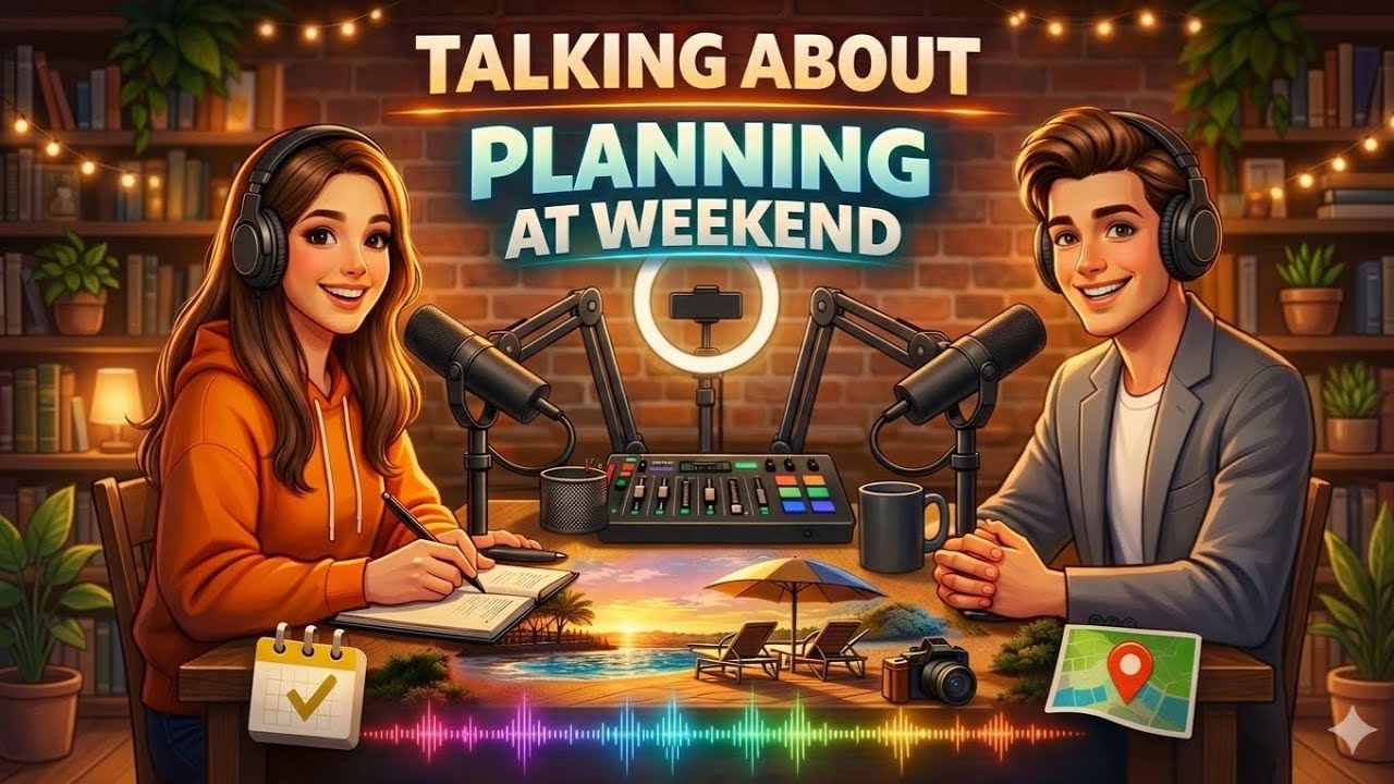 How to Talk About Your Weekend Plans in English | Real Conversation Practice