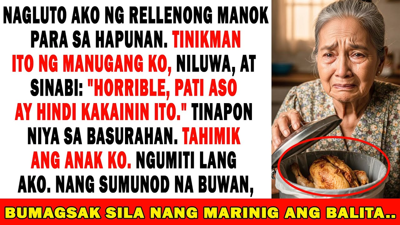 Luto Ako Ng Rellenong Manok, Iniluwa Ng Manugang Ko At Sinabi: