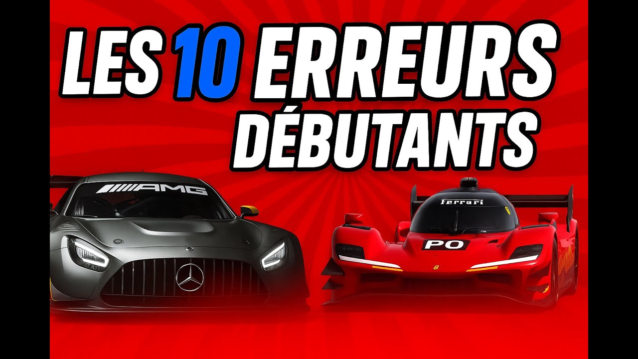 10 erreurs à éviter ABSOLUMENT en sim racing