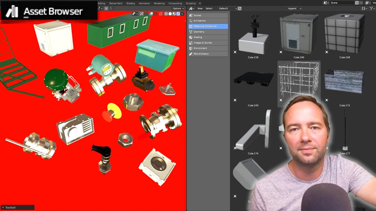 AssetBrowser in Blender 3.0