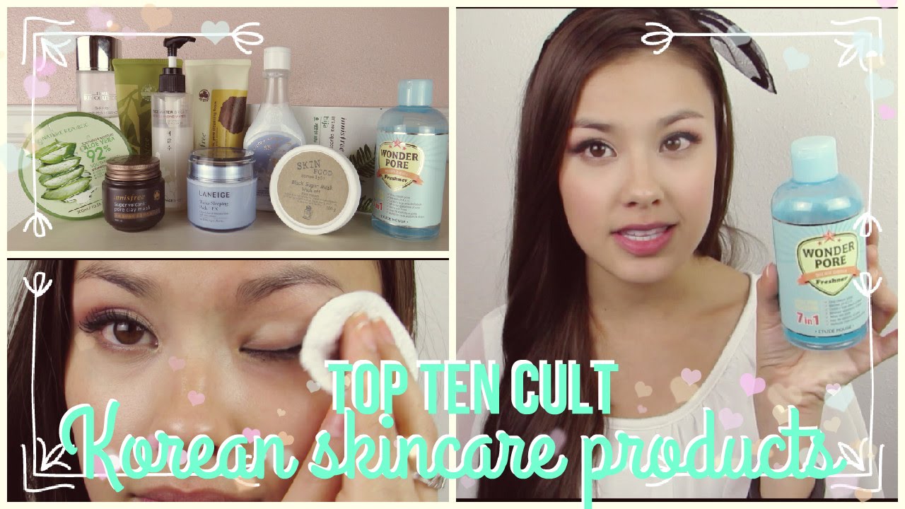 Part 1: Top 10 Best Korean Cult / Must Have Skincare Product Favorites