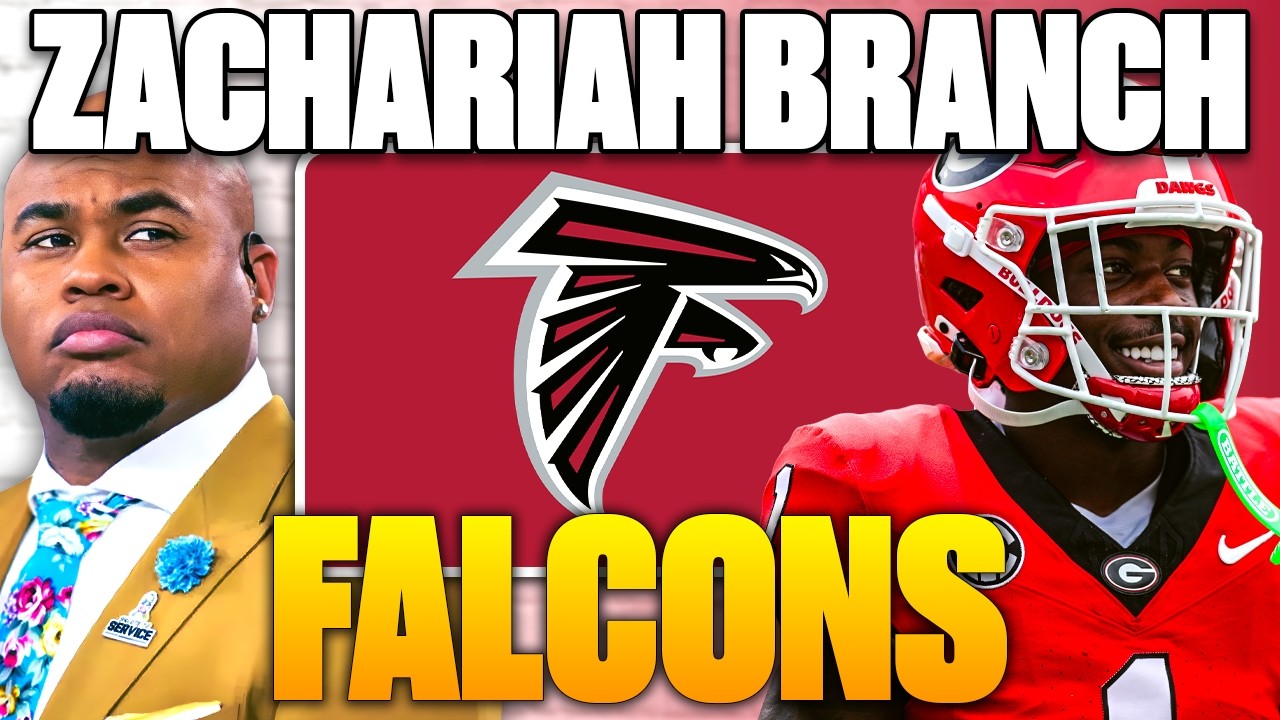 Zachariah Branch is a FALCON! Steve Smith Breaks Down Pick 79