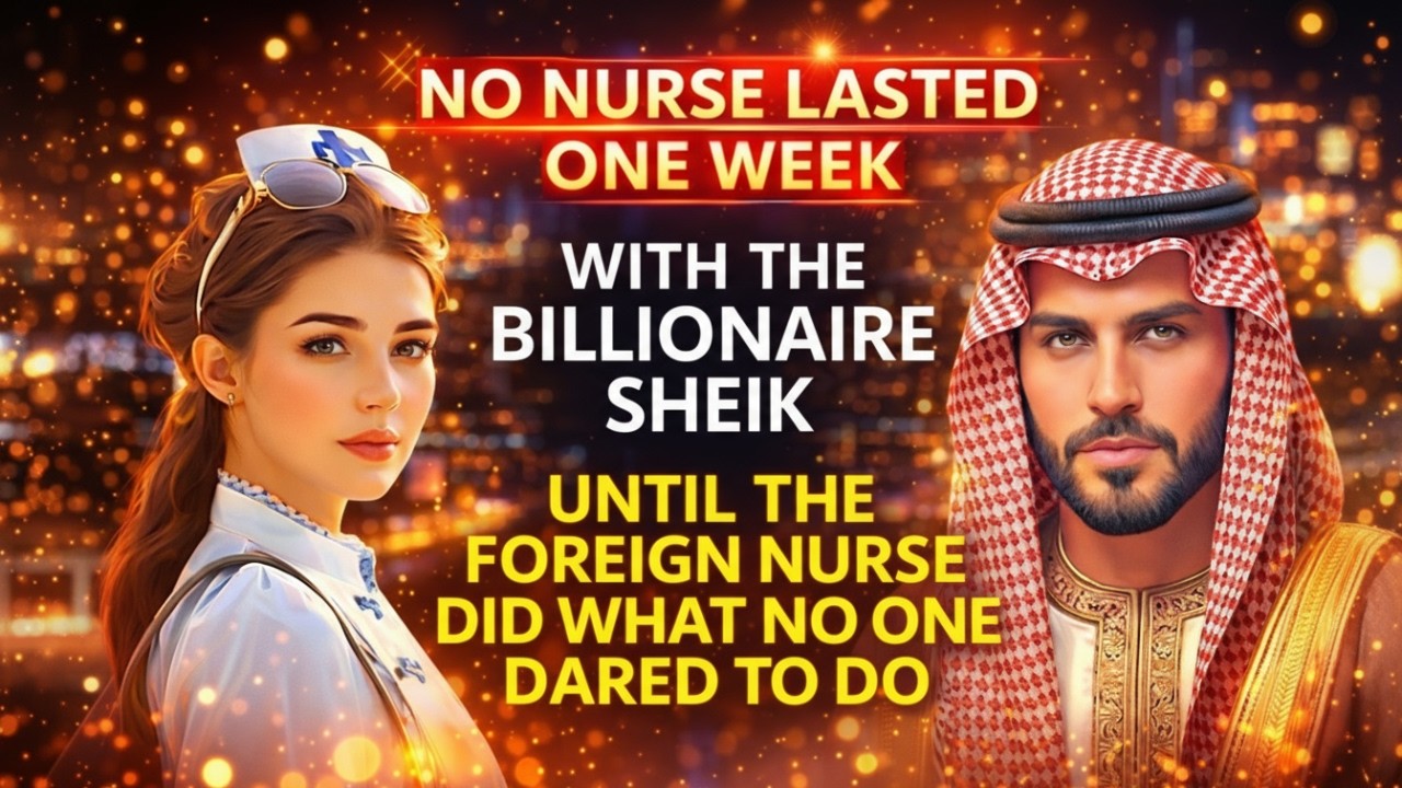 no nurse lasted a week with the BILLIONAIRE SHEIKH until the AMERICAN NURSE broke the RULES
