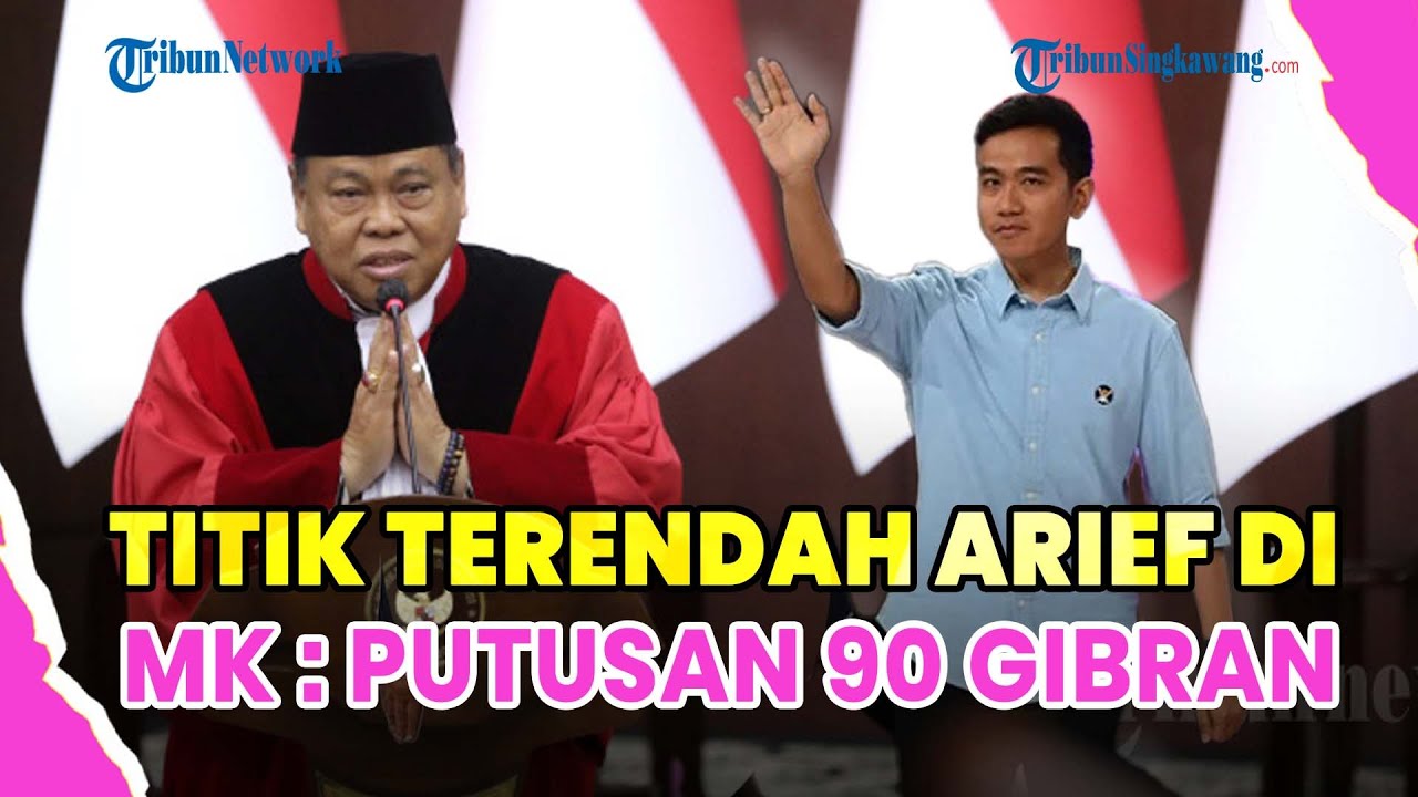 &reg;️🔴 EKS HAKIM MK ARIEF HIDAYAT AKHIRI TUGAS DI MK❗TERUS TERANG PUTUSAN 90 GIBRAN JADI BEBAN TERBERAT