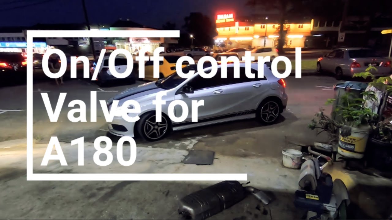 Ricing modfication for our A180 ( HY Performance Exhaust )
