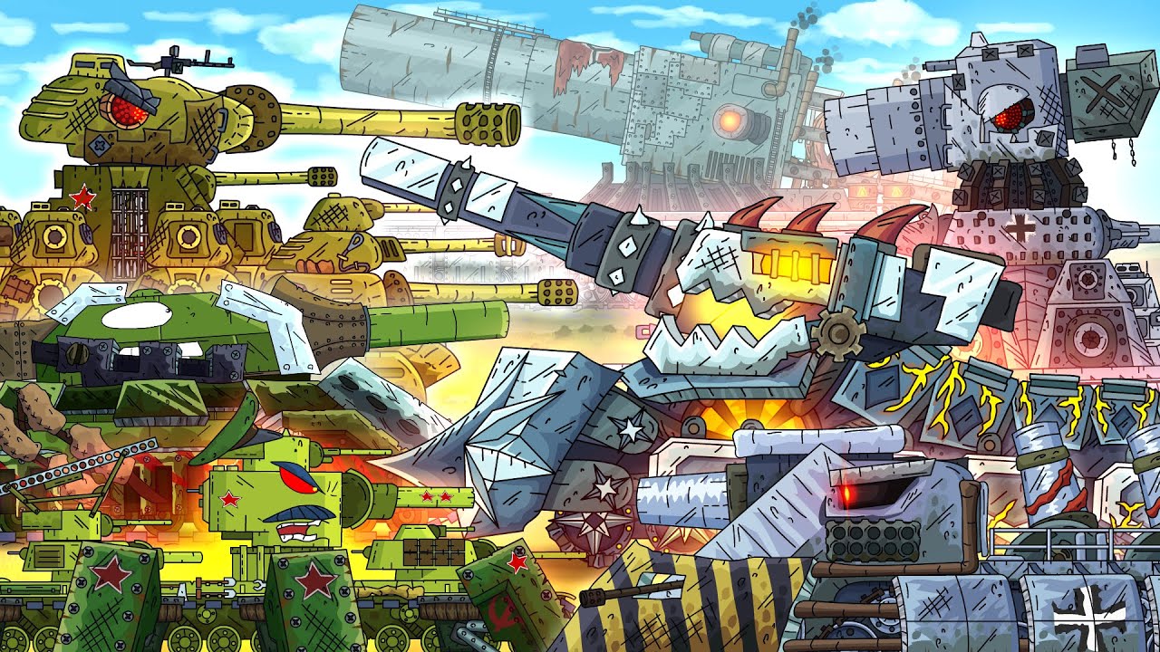 ALL EPISODES of STEEL MONSTERS &ndash; Season 7 &ndash; Cartoons about tanks