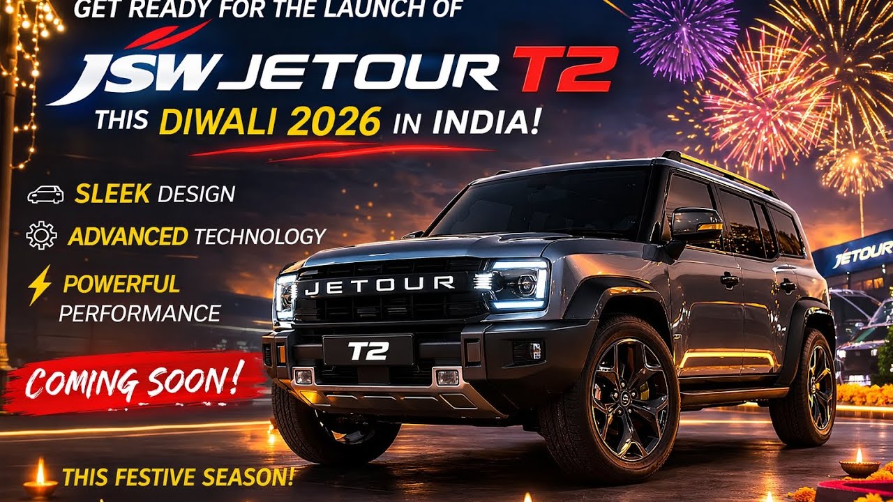 JSW Jetour T2: Diwali 2026 Launch in India!