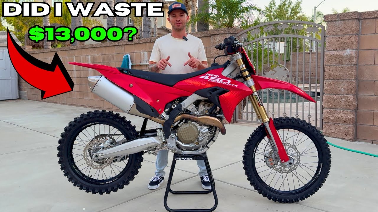 I Bought the New Ducati Desmo450 MX! First Ride & Review
