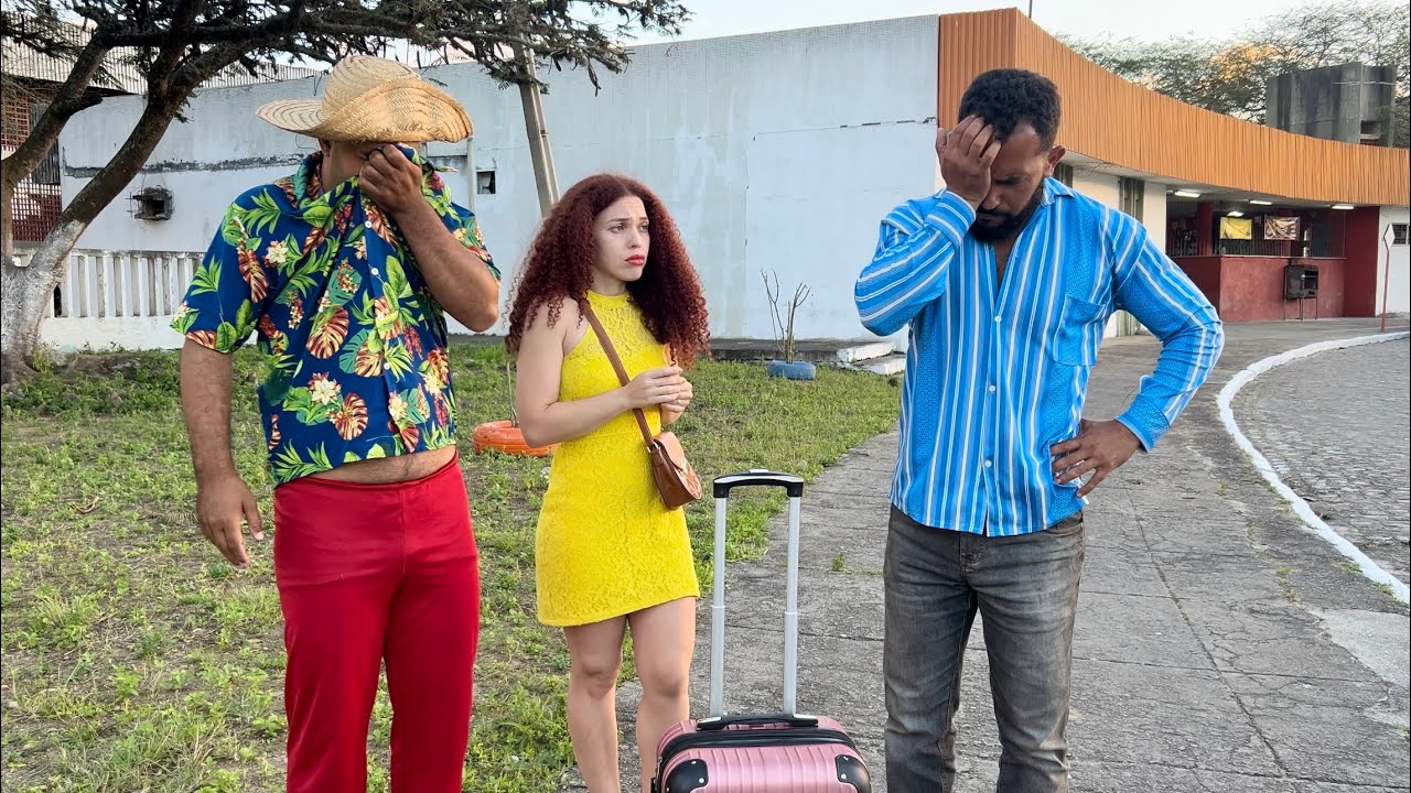 SEU BIU E A DESPEDIDA DE CHICO E MARGARIDA NA RODOVIARIA