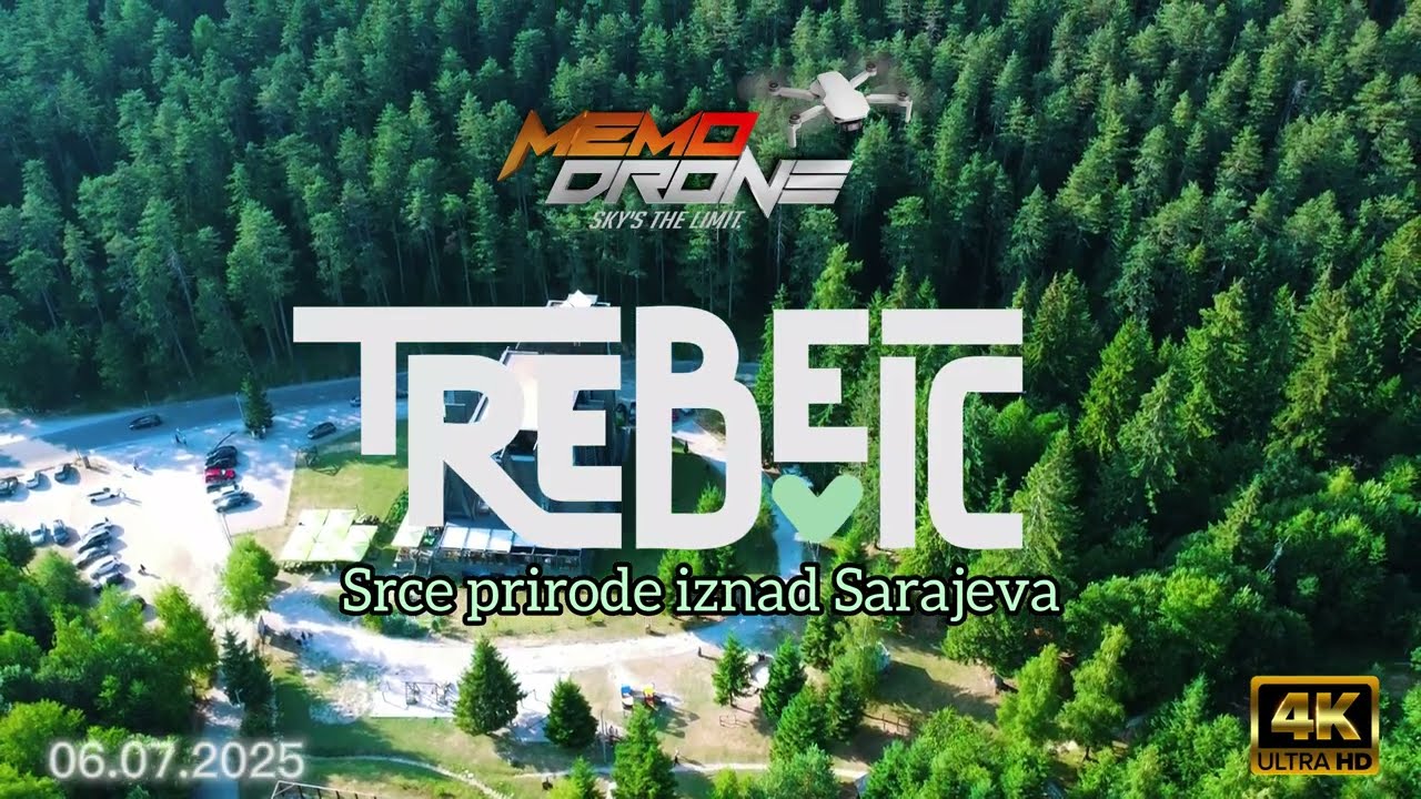 Trebević iznad Sarajeva - 4K Snimak dronom / 06.07.2025