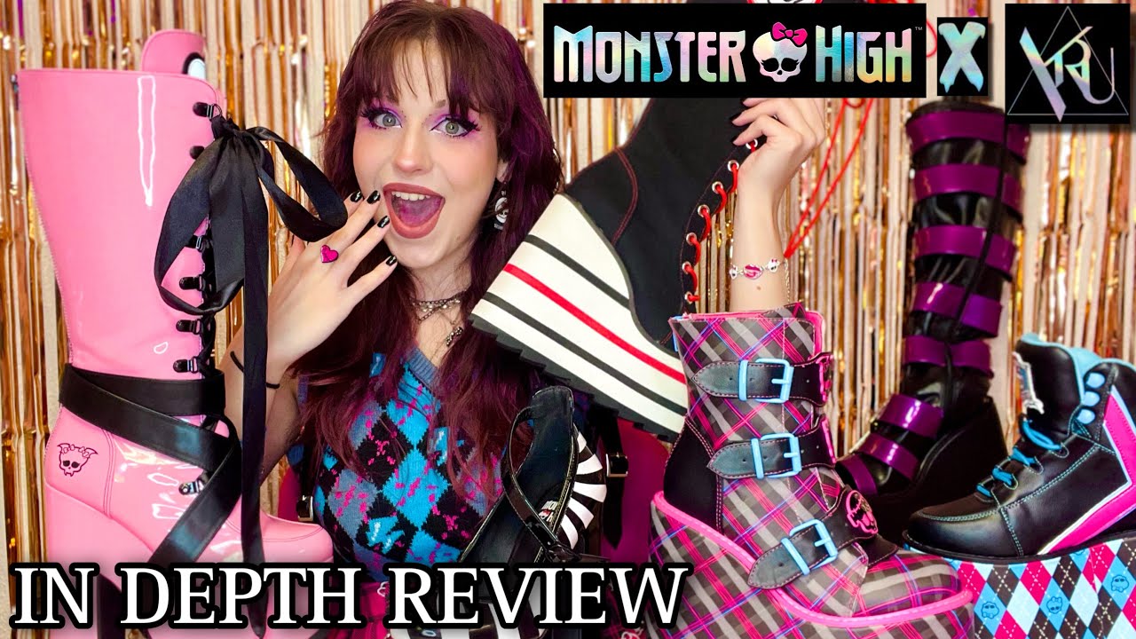 Monster High YRU Shoes Review