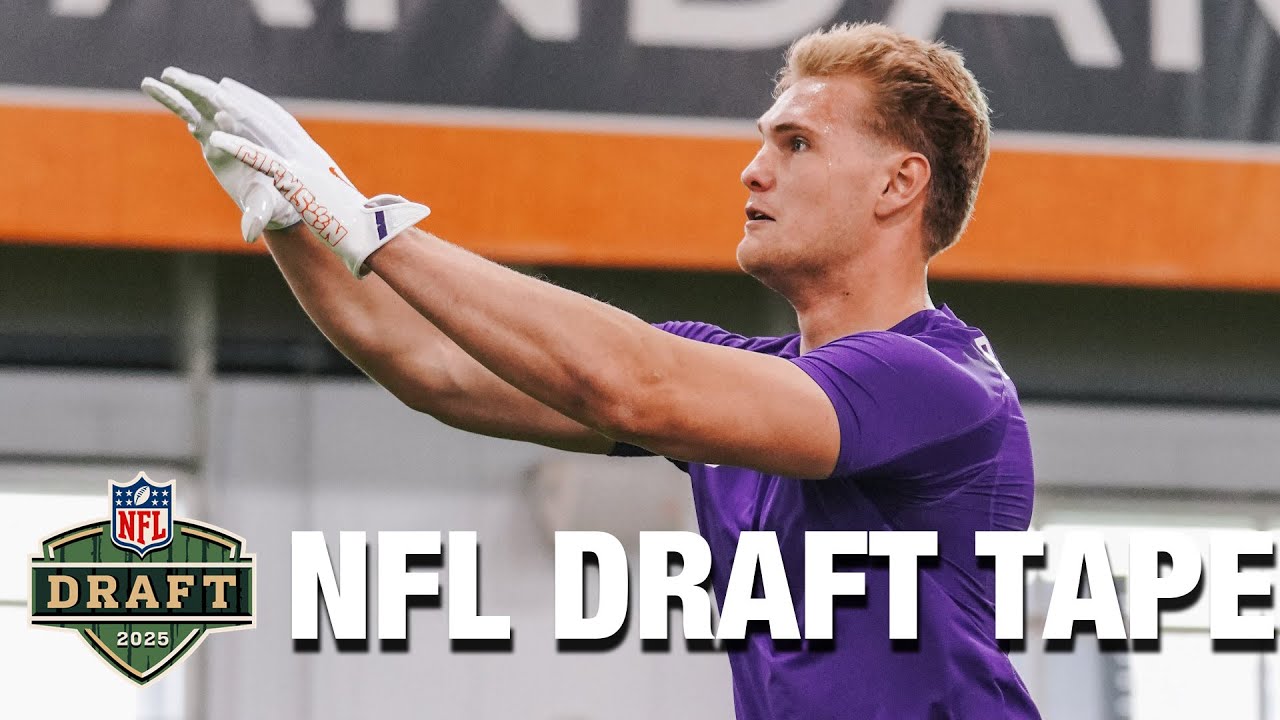 Clemson TE Jake Briningstool | 2025 NFL Draft Tape
