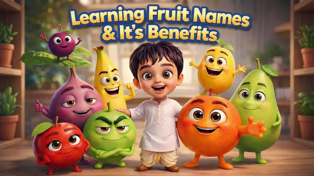 30 Fruits Every Kid Should Know | Episode-1 Educational Video | Fruits series | PlimbyTV ✨