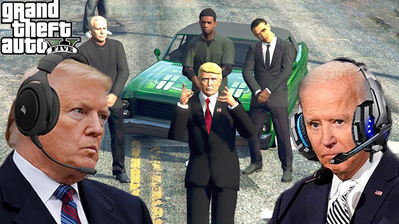 Президенты США присоединяются к банде в GTA 5