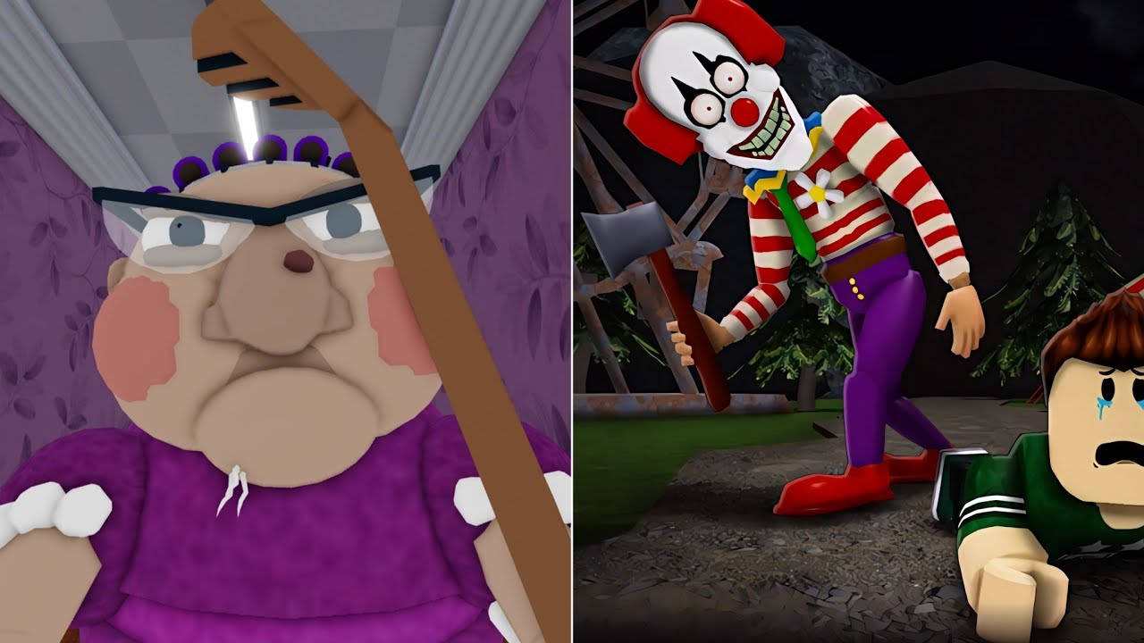 EPIC CHOPPER'S CARNIVAL BREAKOUT, ESCAPE GRANDMA'S HOUSE ROBLOX OBBY