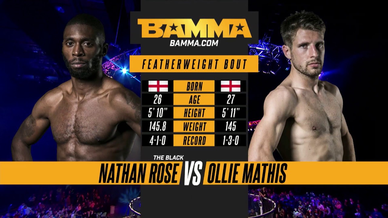 BAMMA 31: Nathan Rose vs Ollie Mathis