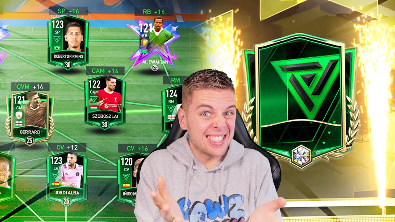 COMPLEET 120+ TEAM IN FIFA MOBILE! LAATSTE VIDEO!!