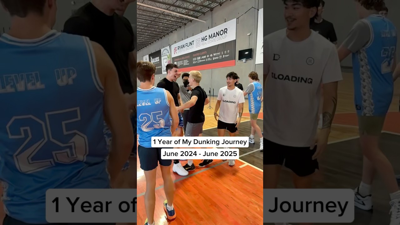CRAZY 1 Year Dunk Progression!!