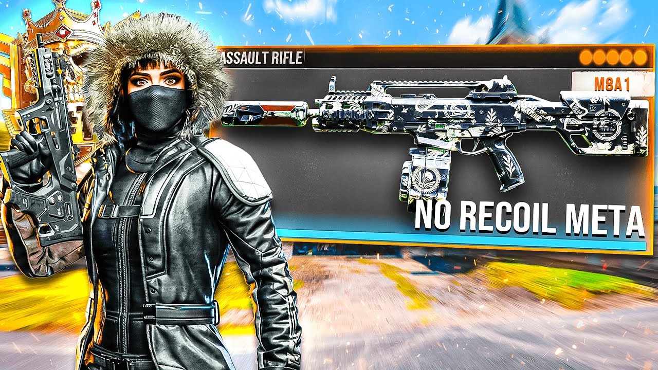 *NEW* NO RECOIL M8 META on HAVENS HOLLOW RANKED! (WARZONE)