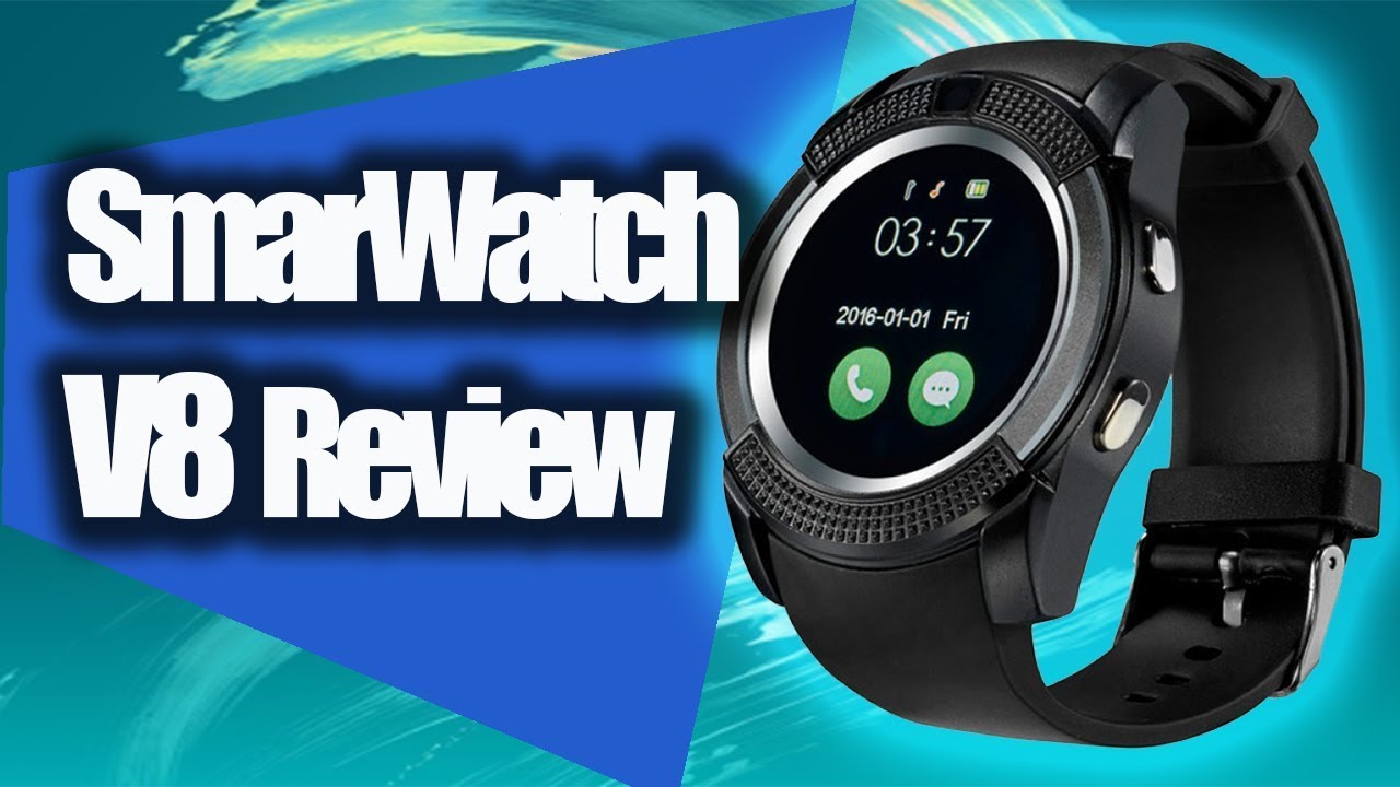 SMARTWATCH V8 RELOJ CELULAR REVIEW