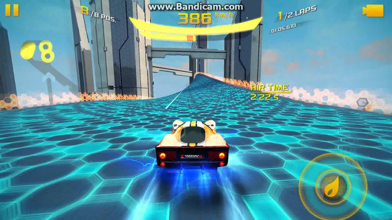 Asphalt 8: Ferrari 330 P4 - Weird stunt...