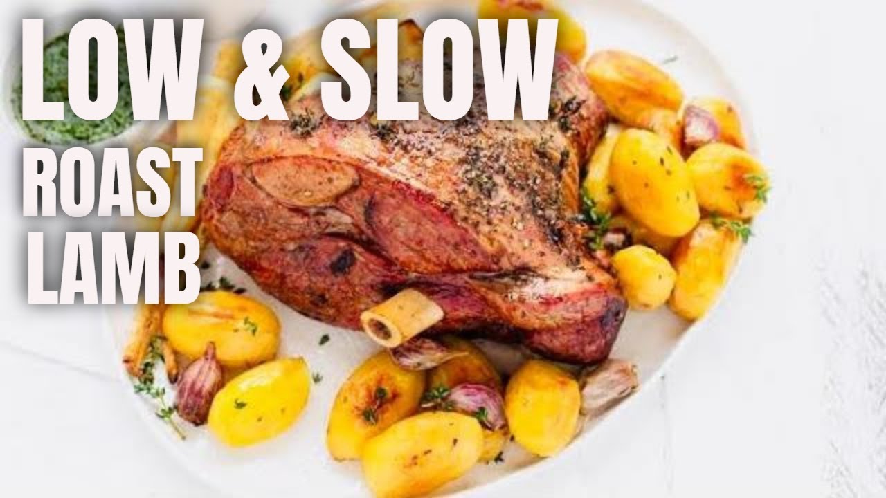 WEBER BABY Q:BEST  ROAST LAMB RECIPE WITH GARLIC