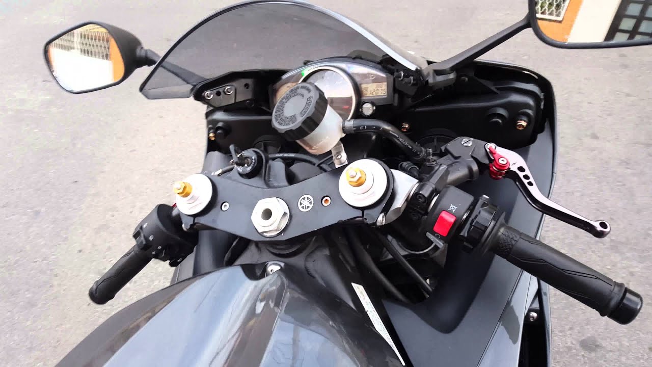 Yamaha YZF R6R 2014, Sport Exhaust Sound