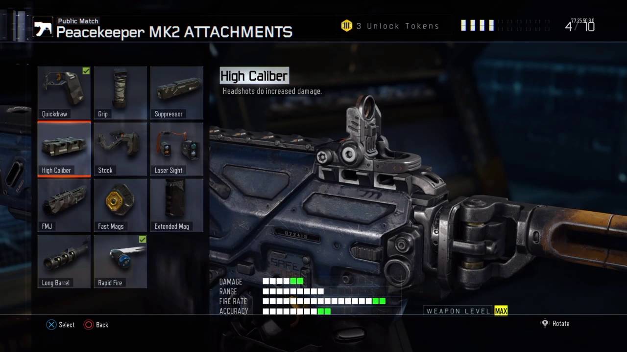 black ops 3 dlc weapon Peacekeeper best class setup