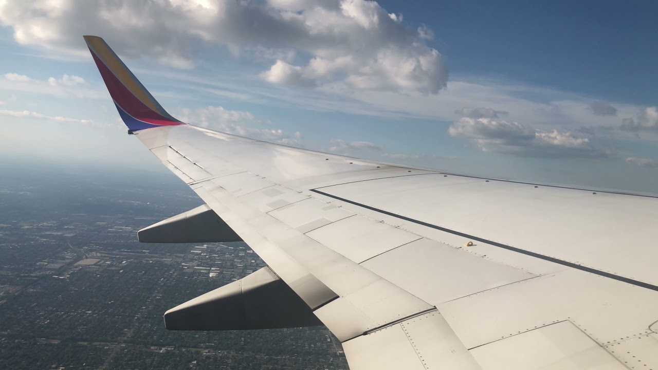 Southwest Airlines Afternoon Takeoff from Chicago Midway International Airport (MDW)