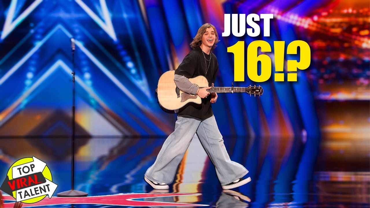 A 16-Year-Old Boy From A Remote Village Walks On Stage&hellip;Then He Starts To Sing