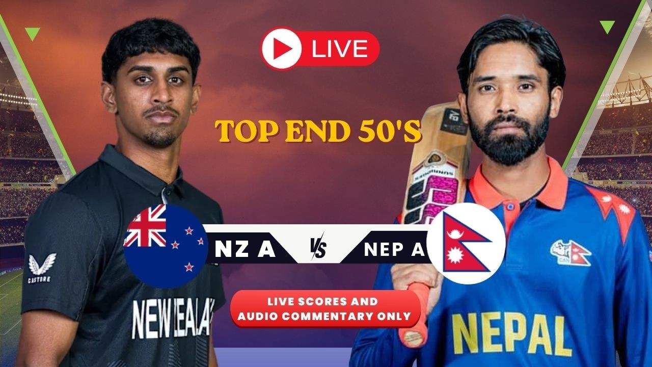 NEPAL A vs NEW ZEALAND A || 50 OVER OD MATCH || 2ND INNINGS | Match Live Scores and Commentary |