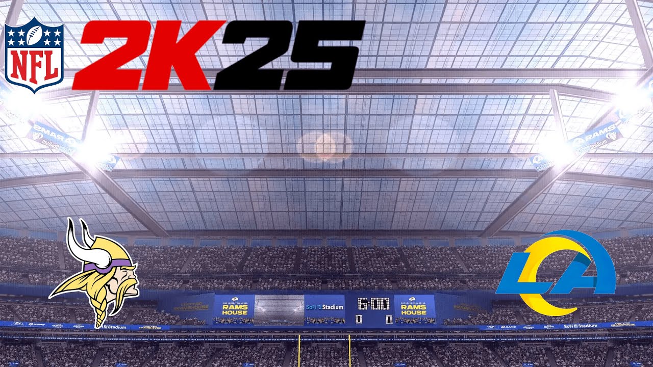 NFL 2K25 | Rams vs Vikings (Wild Card)