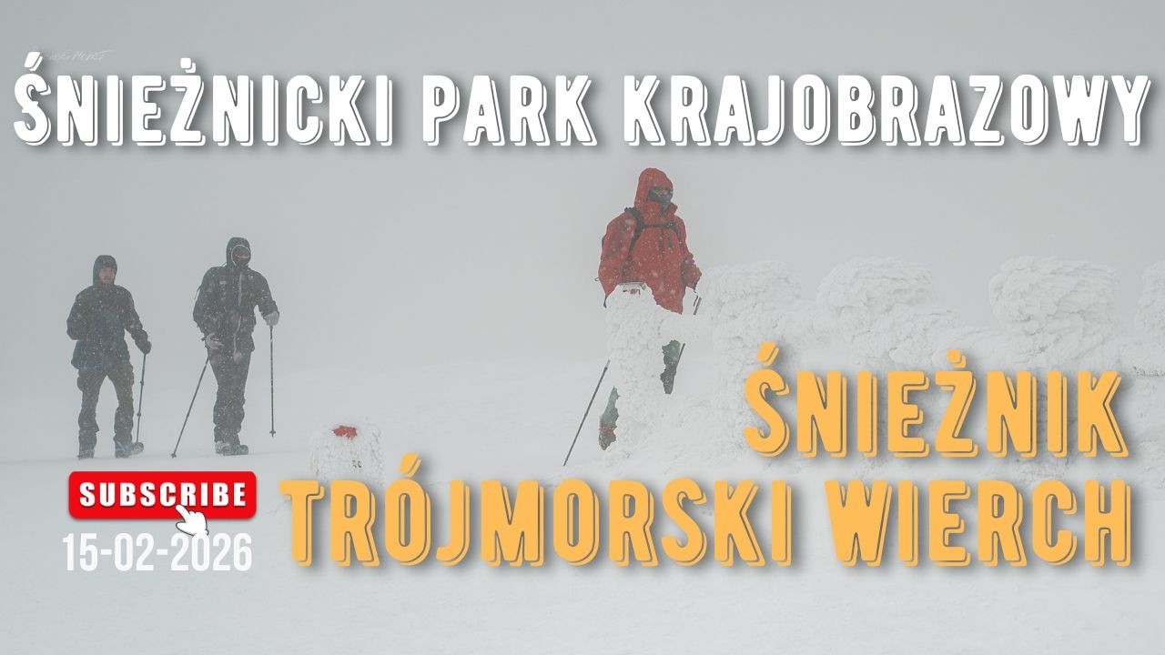 Śnieżnik zimą - Masyw Śnieżnika | Trójmorski Wierch | Mały Śnieżnik | Zimowe warunki na szlaku 🥶❄️🌬️