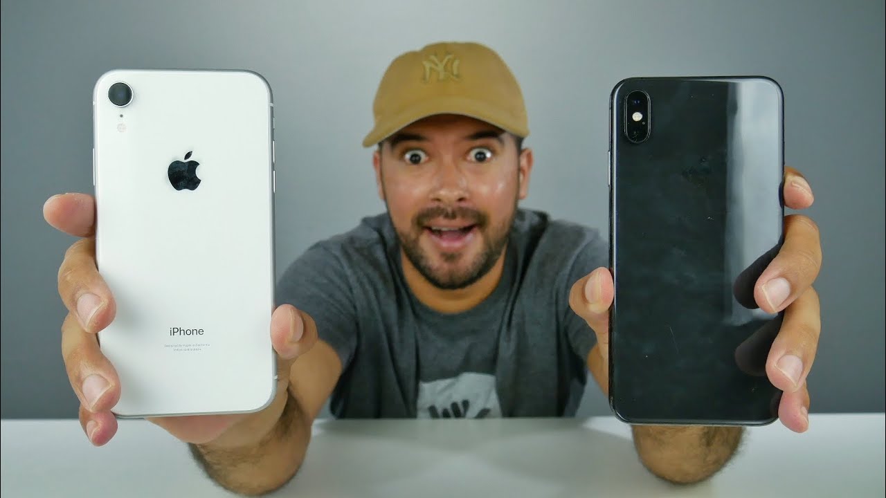 IPHONE XR vs IPHONE XS MAX qual COMPRAR em 2020 / 2021?! 🤔