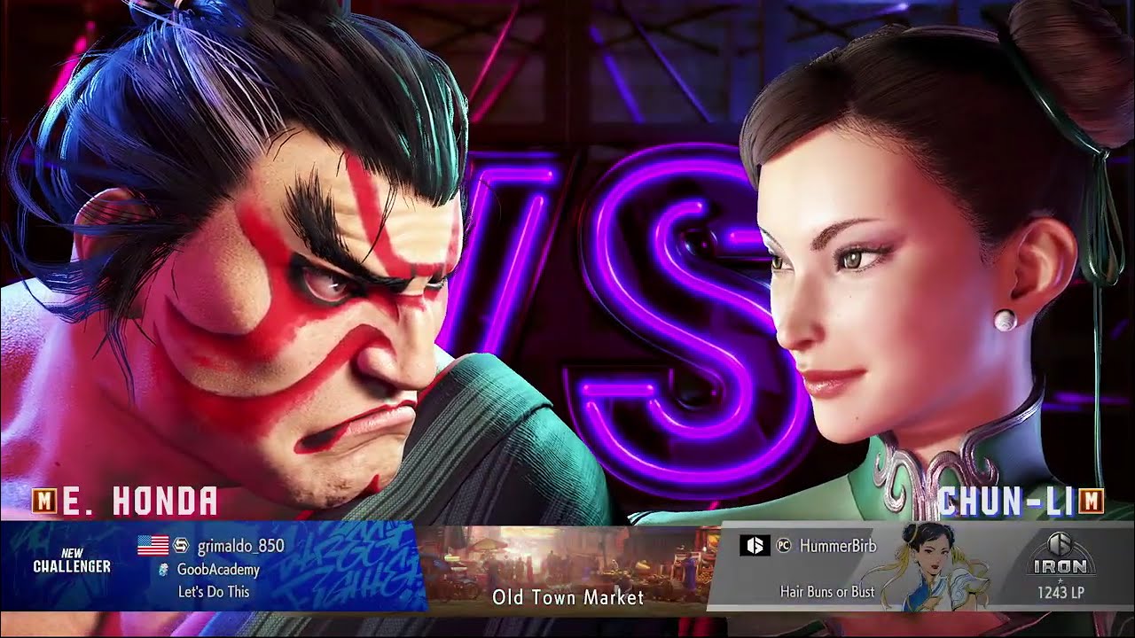 Goob Games Season 5, Week 5: Bebo850 (E.Honda) vs Hummerbirb (Chun-Li)