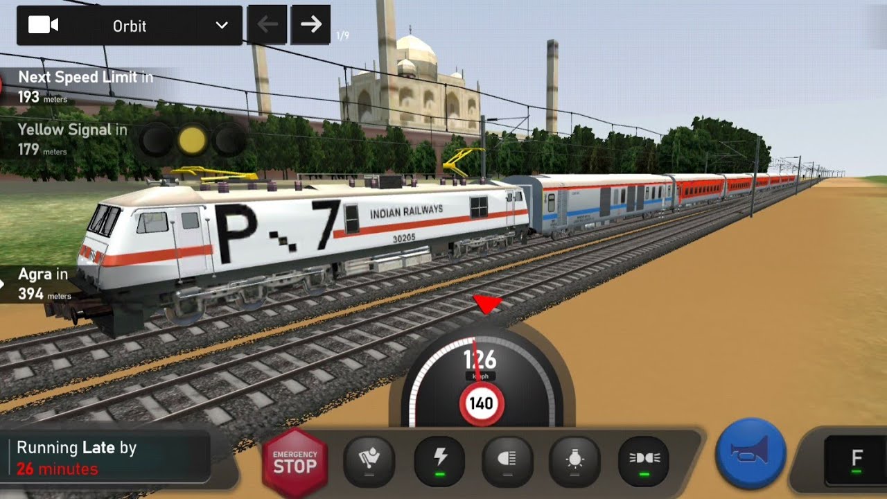 Rajdhani Superfast Express Journey From New Delhi To Agra #subscribe #train #railwaycontent #travel 