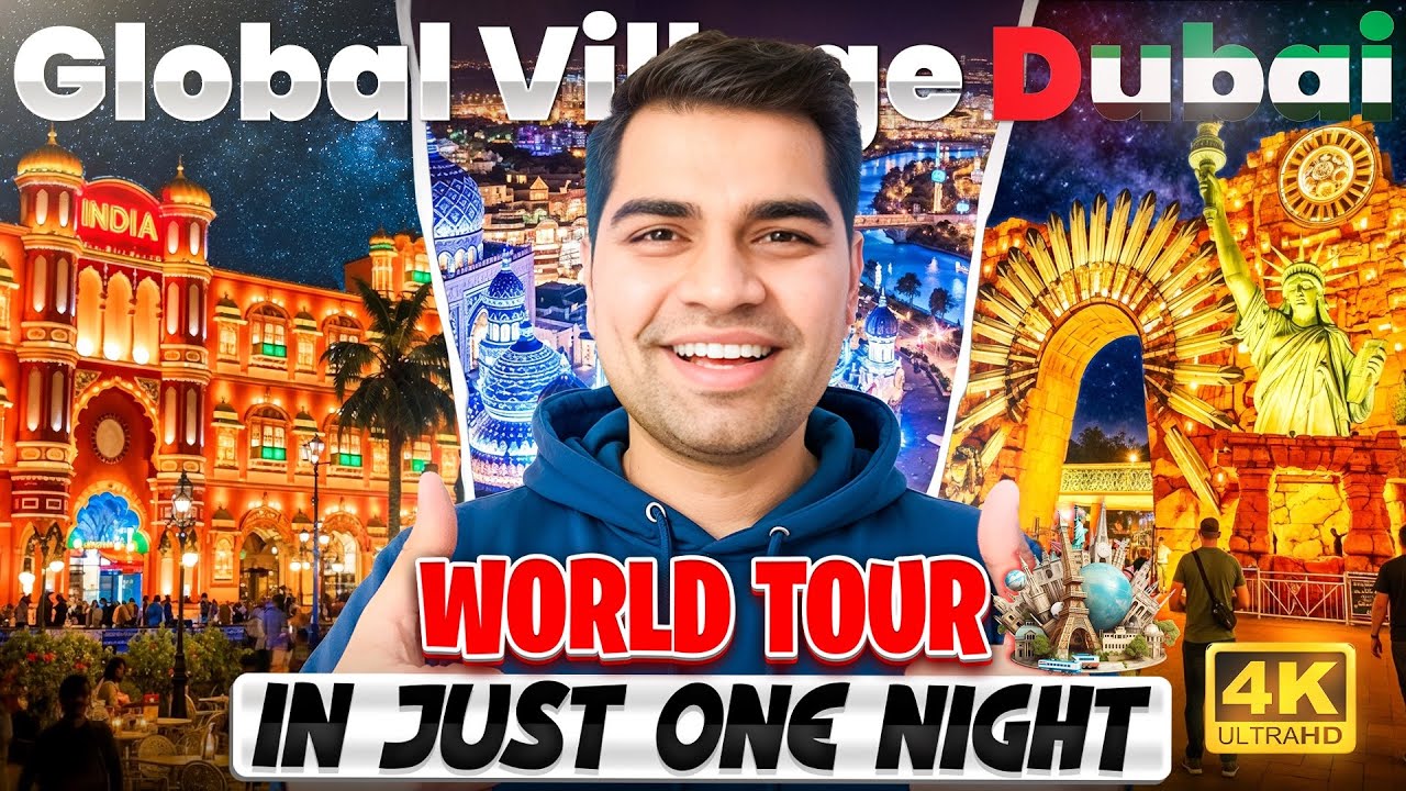 Exploring Global Village Dubai 2025 🌍 | One Place, 90 Countries! Part - 1 
