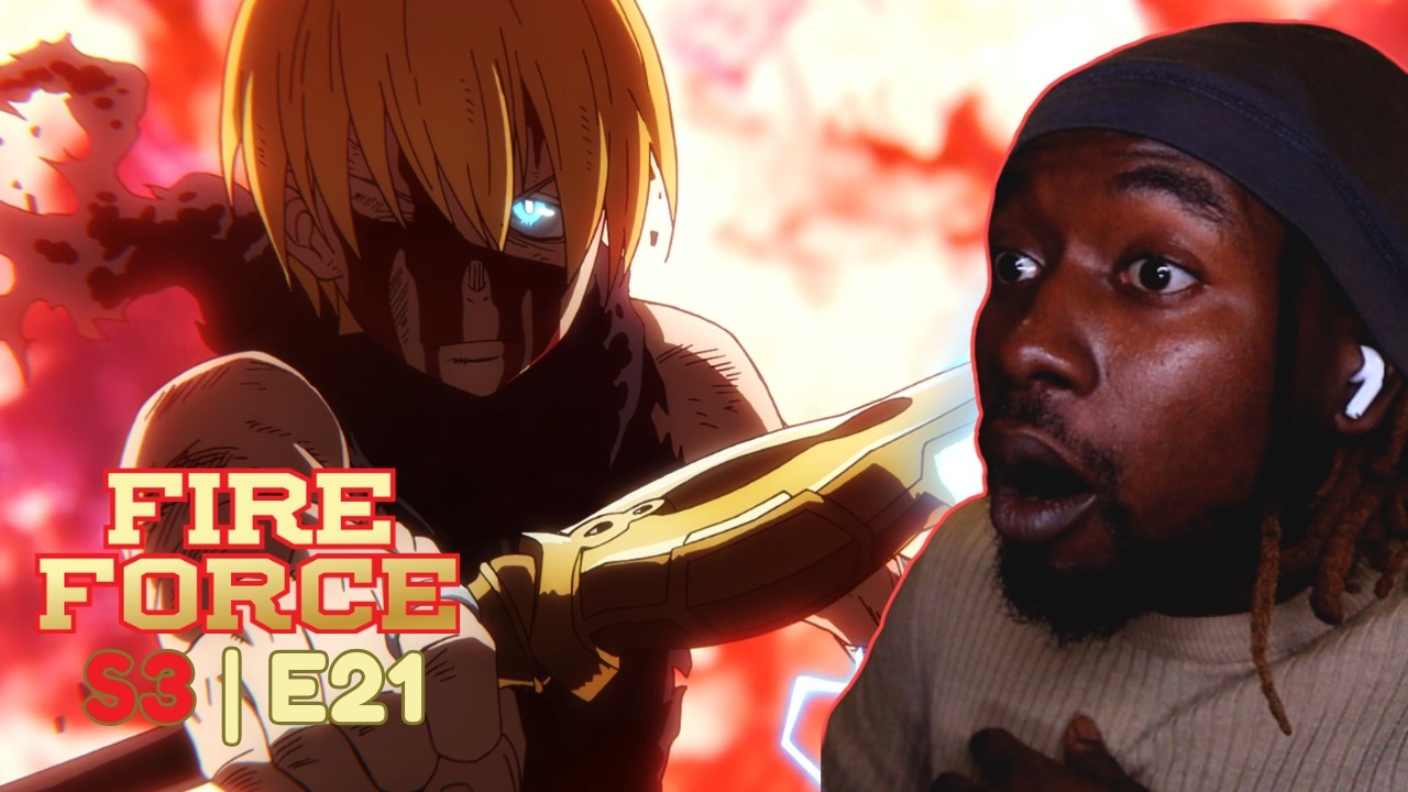 Artur kontra Smok ZŁAMAŁ MNIE! 🥹🥹 - REAKCJA na Fire Force S3 E21! Smok i Rycerz