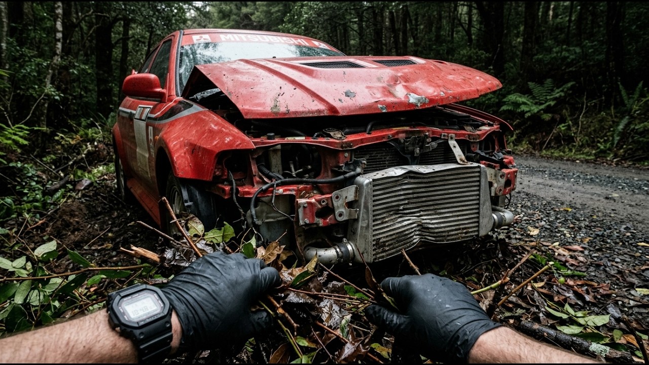 65% Rust Rally Car Rebuild — Mitsubishi Lancer Evolution VI Full Restoration
