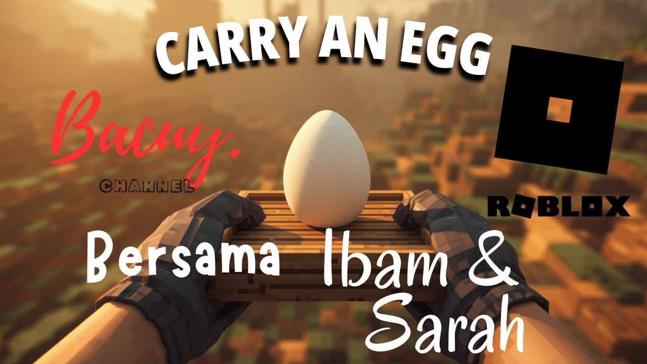 Jangan Ditiru! Cara Ibam & Sarah Bikin Telur Ceplok Terus di Roblox