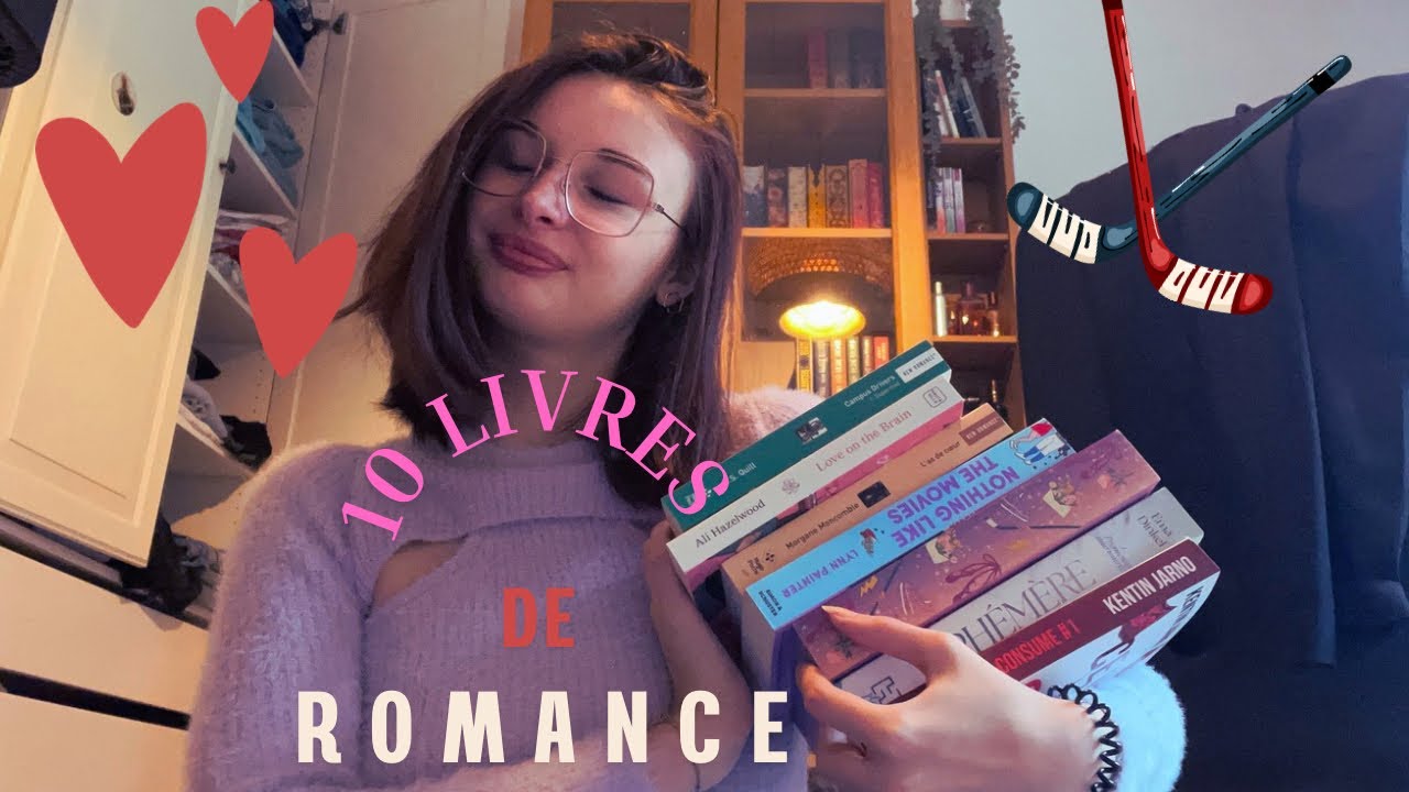 10 livres de romances que je vous conseille 🥀